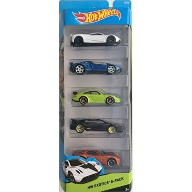 hot wheels exotics 5 pack 2018