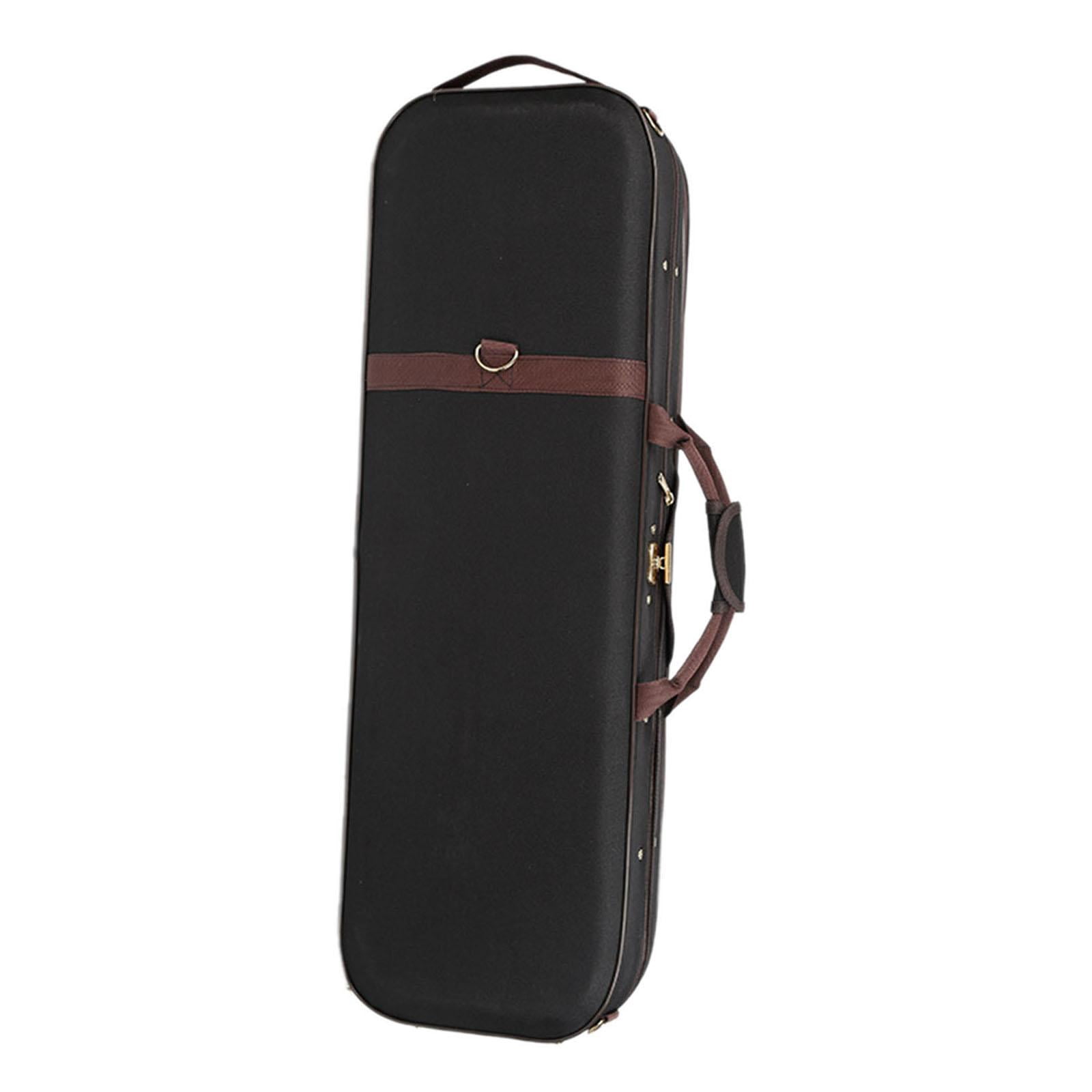 LeeQinersw Violin Case Carrying Bag Portable Lightweight Protection Professional Violin Box Style B