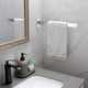 thumbnail image 2 of Toallero de baño Suyoo Doble de Pared de Acero Inoxidable Cepillado Plateado 38 cm, 2 of 5