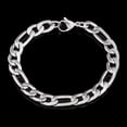 thumbnail image 2 of Invicta Jewelry Men's Figaro Chain Stainless Steel Bracelet (9.3mm) - 8.75", 2 of 5