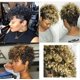 thumbnail image 1 of Peluca de fibra química europea y americana, peluca de pelo corto rizado pequeño, peluca de pelo corto femenino, estilo africano, 1 of 3