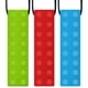 thumbnail image 1 of Juego de masticables YONGSHENG colgante collar para niños paquete de 3 rojo verde azul, 1 of 5