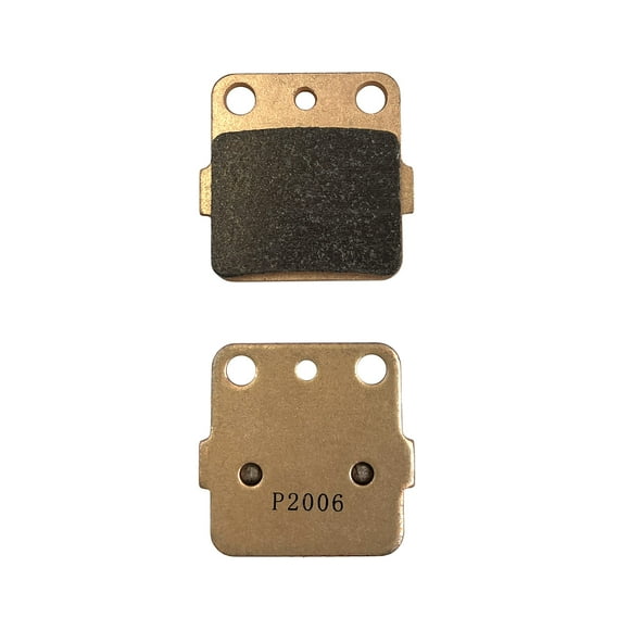 Demon Powersports Plaquettes de Frein avant Gauche/droite Frittées pour (1987)(1989-2003)(2005)(2008)(2010-16)(2018-20) Polaris/Yamaha/Kawasaki/Suzuki Kodiak/Grizzly/Prairie/Trail Boss/Big Bear/Banshee Durée de Vie Prolongée