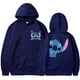 thumbnail image 3 of Sudadera con capucha de Disney Stitch para mujer, ropa de calle Harajuku, bonita sudadera de Anime, ropa de calle de Manga, Unisex, 3 of 5