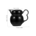 thumbnail image 2 of BESTYASH Black Ceramic Milk Jug For Home Users And Restaurants 1Pack, 2 of 8
