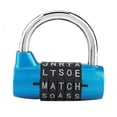 thumbnail image 2 of Password Digit Code Combination  , Password Lock, Security Code Lock Dial  Smart Security For Anti-theft Access Control Gym Locker Home, 2 of 8