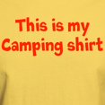 thumbnail image 3 of CafePress - This Is My Camping Shirt Funny Shir T Shirt - Men's Classic Graphic T-Shirt, 3 of 4