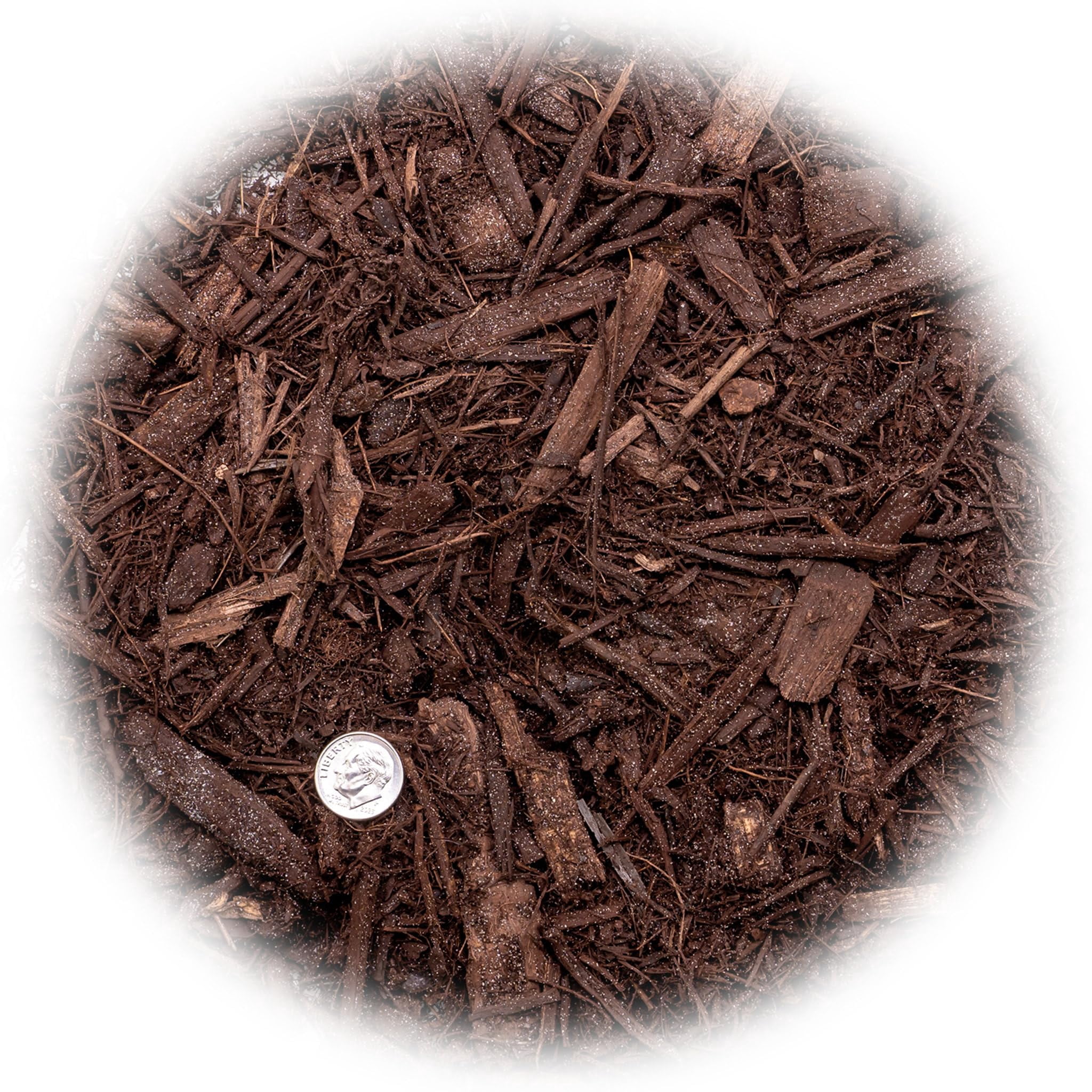 Gardenera Labs Brown Mulch - Protect Your Plants with a Sustainable Ground Cover - 4 QUARTS