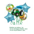 thumbnail image 3 of Decoración de fiesta de cumpleaños para niños, Tractor de granja verde, vehículo excavadora, placa desechable, Pancarta, globos, suministros para Baby Shower, 3 of 5