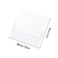 thumbnail image 2 of FENGGUIQU 1 Set White Plastic Pegboard Storage Rack for Wall Hanging Rack in Work Area 28x0.3937in, 2 of 8