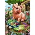 thumbnail image 1 of Cuadros Decorativos (DF3681) 5D DIY Taladro completo Pintura de diamante Animal Punto de cruz Kits de mosaico (W550) 40x50cm Tmvgtek embutido en tela, 1 of 1
