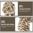 thumbnail image 3 of KAKOWELY 5 llaveros colgantes con forma de tigre, accesorios retro decorativos., 3 of 5