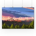 thumbnail image 2 of Sedona, Arizona, Panorama (36x54 Giclee Gallery Art Print, Vivid Textured Wall Decor), 2 of 3