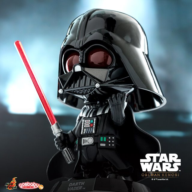Figuras de dibujos animados de Disney, Cosbaby Star Wars Obi Wan Darth Vader, juguetes calientes, adornos de regalo