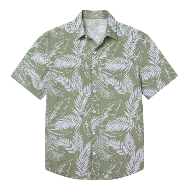 MDUKONU Chemise Homme Grande Taille Manches Courtes Non Rétractable Gris Clair TTG