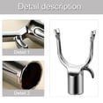 thumbnail image 3 of CIYISON Clothes Hook Poles End Replacement Aluminum Alloy Utility Hook for Clothes Hanger Reaching Hook Closet Poles Hook, 3 of 12