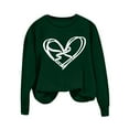 thumbnail image 3 of TaTaai Hoodies Shirts for Women Early Fall Long Sleeve Tops Vintage Graphic Outfits Tops Fashion Pullover Tees Gift, 3 of 5