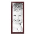 thumbnail image 2 of ArtToFrames 10" x 27" Cherry Picture Frame, 10x27 inch Red MDF Poster Frame (WOM-4643), 3 Pack, 2 of 7