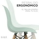 thumbnail image 5 of Set de 2 sillas Infantiles Baby Gaon Diseño Eames para Etapa preescolar Verde GN-KEC01, 5 of 8