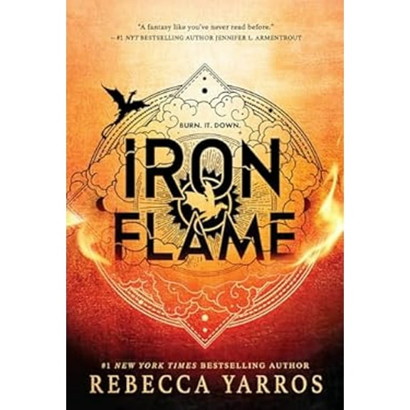 Pre-Owned Empyrean: Iron Flame (Hardcover)