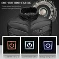 thumbnail image 3 of Msbd Chaqueta Térmica Hombres Mujeres, Chaleco Térmico Eléctrico USB, Chaqueta Lavable Impermeable De Invierno para Hombres, Chaqueta Térmica 3 Configuraciones De Calor para Motoci, 3 of 5