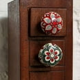 thumbnail image 6 of Set of Six Ceramic Escorial Cabinet Knobs by Trinca-Ferro, 6 of 6