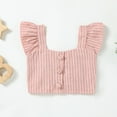 thumbnail image 5 of SONGGE Summer Toddler Girls Sleeveless O-Neck Vest Tops And Striped Skirt Outfit Sets Cartoon Soft Clothing Sets, 5 of 8