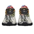 thumbnail image 5 of Memorial Day Happy 4th Of JulyHome Of The Free American flag Shoes Sneakers Black Size 10, 5 of 7