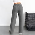 thumbnail image 5 of Resicozy Wide Leg Sweatpants Women 2026 Low Rise Baggy Sweatpants Y2K Drawstring Cotton Lounge Pants with Pockets Fall Fashion Gray XL, 5 of 5
