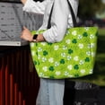 thumbnail image 7 of Sigee St Patrick's Day7 Print Extra Large Waterproof Beach Travel Bag with Zipper - Durable and Versatile for Vacation, Gym, and Daily Use, 7 of 7