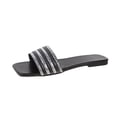 thumbnail image 2 of Women Sandals Clearance Under $10,AXXD Women's Shoes Thong Toe Rhinestone Slippers Round Head Outer Wear Solid Color Low-heeled Flip-flops for Girls' Easter Outfits Black 8.5, 2 of 4