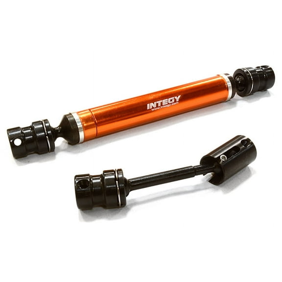 Integy RC Toy Model Hop-ups C26502ORANGE Billet Machined Center Drive Shaft for Vaterra Twin Hammers 1.9 Rock Racer
