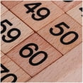thumbnail image 5 of Sipobuy - Tablero de madera Montessori para contar cien números consecutivos, juego educativo de madera para niños con bolsa de almacenamiento, 5 of 5