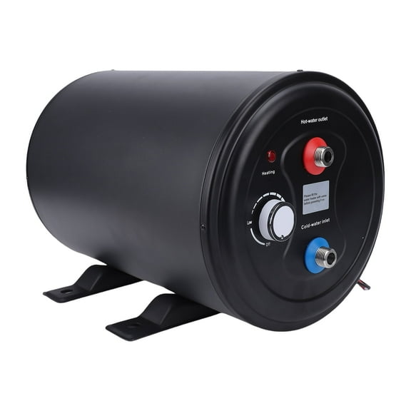 Water Heater Tankless 10L Portable Hot Water Heater Instant Camping Water Heater For Outdoors Shower RV Shower White