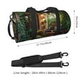 thumbnail image 3 of Bingfone Charming Garden Patio Print Gym Duffle Backpack for Men Women,Travel Weekender Carry-On Bags with Detachable Back Pack Straps for Traveling Overnight Climb Sports, 3 of 7