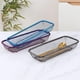 thumbnail image 2 of Organizador de cajones de cocina, contenedor de almacenamiento de acero inoxidable, canasta de almacenamiento de gabinete de metal para guardar cubiertos y utensilios de cocina, paquete de 2, negro, 2 of 7