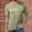 Army Green, variant on Men's Workout Shirts Moisture Wicking Short Sleeve Mesh Athletic T-Shirts Army Green M