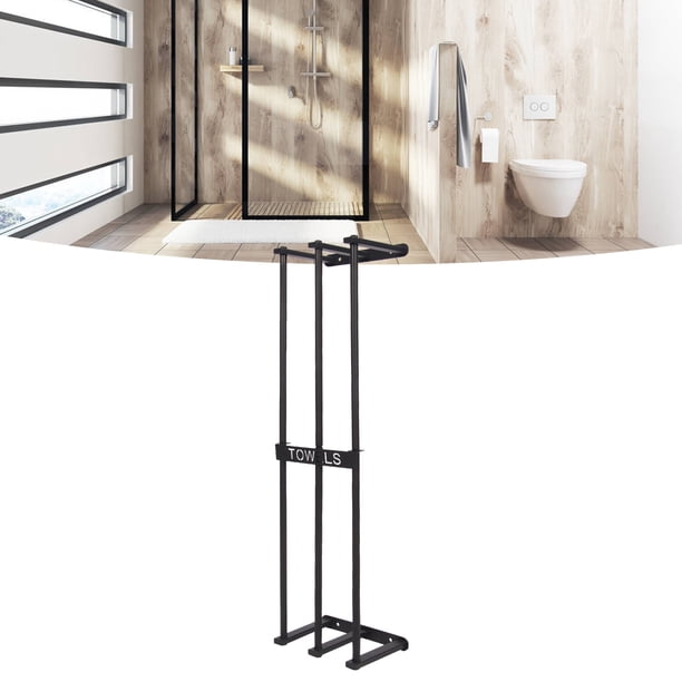El toallero de la pared del cuarto de baño montó la aleación de aluminio de 3 barras ANGGREK Otros