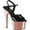 Black Patent/Rose Gold Chrome, variant on Women's Pleaser Adore 709