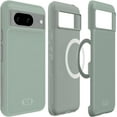 thumbnail image 1 of TUDIA MergeGrip Google Pixel 8 Case Magsafe Compatible Military Grade Heavy Duty - Green Lily, 1 of 7