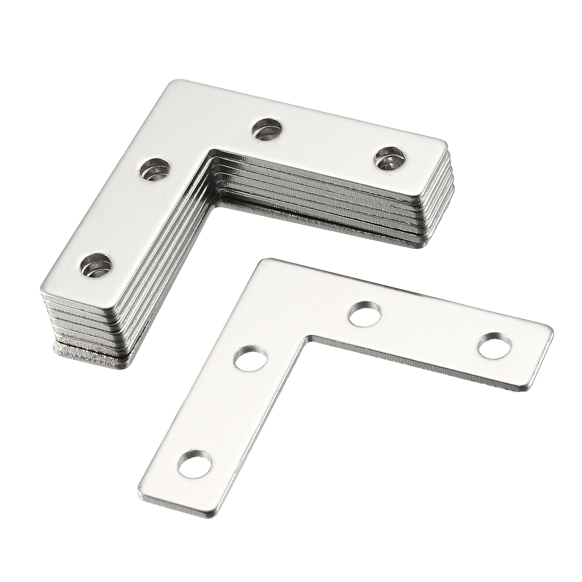 Flat Angle Bracket Plate L Shape Repair Joining Support Brace