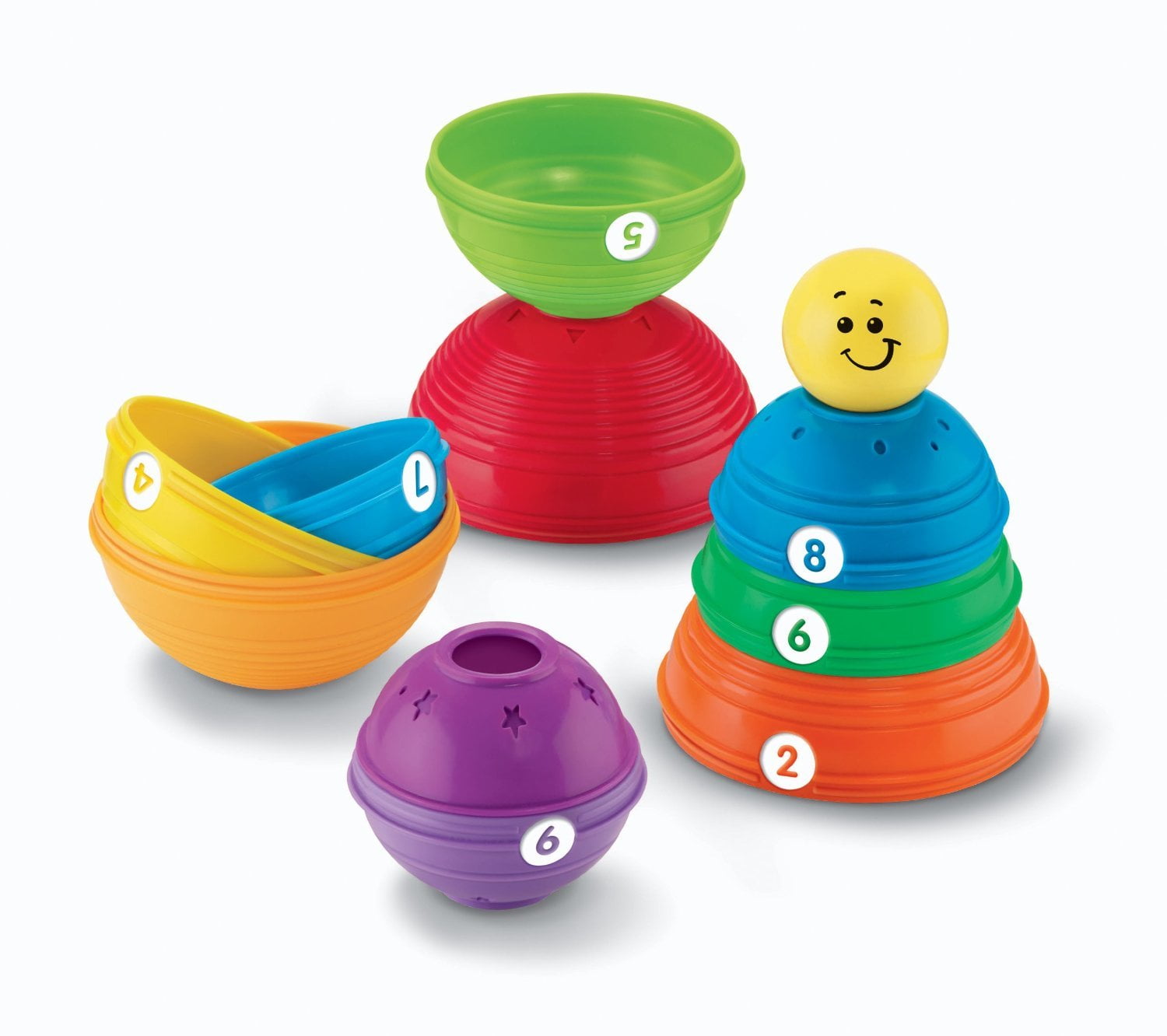 fisher price stack and roll cups