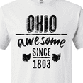 thumbnail image 4 of Inktastic Ohio Awesome Since 1803 T-Shirt, 4 of 5