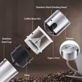 thumbnail image 4 of MINKUROW Electric Burr Coffee Grinder,Portable Single Serve Coffee Maker with Insulated Travel Mug,Small Coffee Bean Grinder with Multi Grind Setting and Filter for Travel/Camping/Espresso/Pour Over, 4 of 7