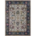 thumbnail image 2 of Hauteloom Mardin Oriental Living Room Area Rug - Traditional Floral - Colorful Carpet - Vintage Bohemian - Beige, Blue, Fuschia - 6'7" x 9', 2 of 18