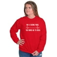 thumbnail image 3 of For A Second Bored Me EKG Humor Unisex Plus Size Sweatshirt Brisco Brands 3X, 3 of 6