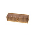 thumbnail image 4 of Advancent Caja de té de bambú con tablero acrílico transparente para una selección cómoda de tés. Caja de embalaje de té de madera. Almacenamiento y organización del hogar, 4 of 4