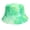 Green, variant on Tie Dye Bucket Hats for Women Men Lightweight UPF Sun Protection Hippie Fisherman Hat Sun Beach Hat