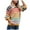 Multicolor, variant on Fesfesfes Women Sweaters Rainbow Striped Round-necked Long-sleeved Knitted Pullover
