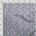 thumbnail image 3 of oneOone Polyester Spandex Light Blue Fabric Watermelon Sewing Material Print Fabric By The Yard 56 Inch Wide, 3 of 4